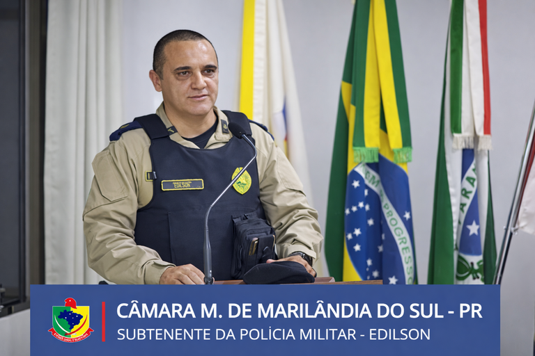 Novo comandante da Polícia Militar apresenta metas e destaca uso de aplicativo para a segurança em Marilândia do Sul e Rio Bom