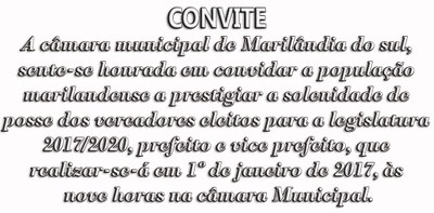 convite