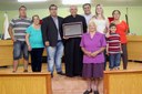 Entrega de Título de Cidadão Honorário ao Padre José Natalício da Silva.