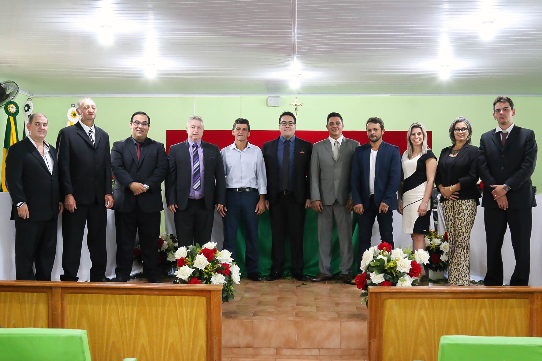 Vereadores, Prefeito e Vice-Prefeito são empossados